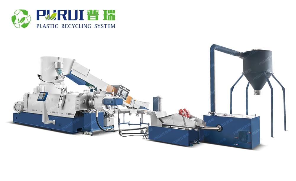 POF、CPP、OPP、BOPP薄膜塑料回收造粒機